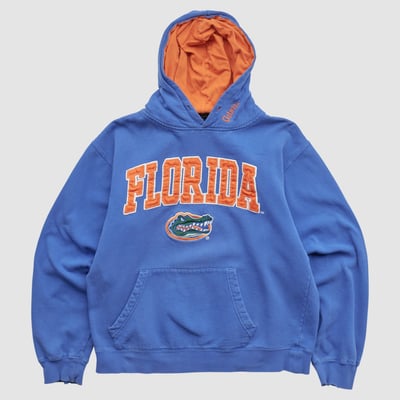 Florida Gators Stadium Athletics 2000s Hooded Pullover Sweatshirt - Blue - S by Fanatics Real Vintage