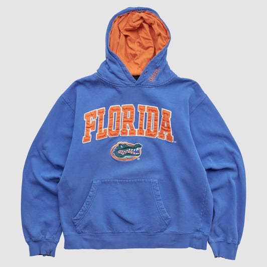 Florida Gators Stadium Athletics 2000s Hooded Pullover Sweatshirt - Blue - S by Fanatics Real Vintage
