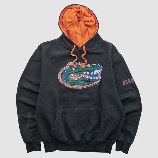 Florida Gators Stadium Athletics 2010s Hooded Pullover Sweatshirt - Black - XS by Fanatics Real Vintage