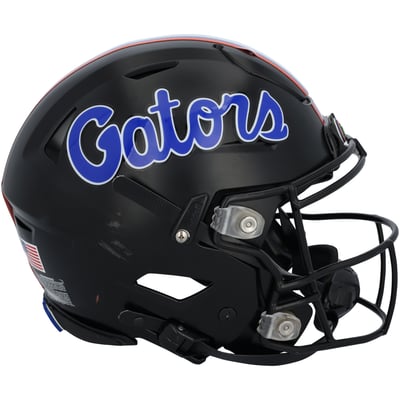 Florida Gators Fanatics Authentic Team-Issued Black Riddell Helmet from the Football Program - Size L - HH98514814