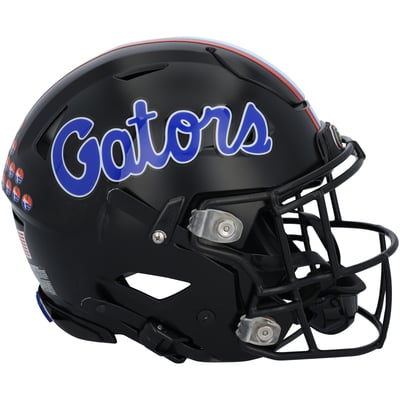 Florida Gators Fanatics Authentic Team-Issued Black Riddell Helmet from the Football Program - Size L - HH98514815