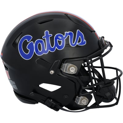 Florida Gators Fanatics Authentic Team-Issued Black Riddell Helmet from the Football Program - Size L - HH98514816