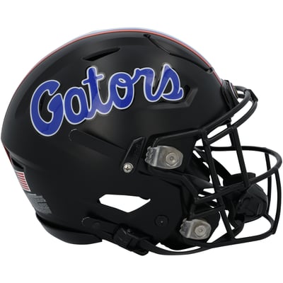 Florida Gators Fanatics Authentic Team-Issued Black Riddell Helmet from the Football Program - Size M - HH98514794