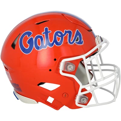 Florida Gators Fanatics Authentic Team-Issued Orange Riddell Helmet from the Football Program - Size L - HH98514900