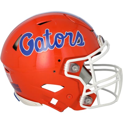 Florida Gators Fanatics Authentic Team-Issued Orange Riddell Helmet from the Football Program - Size L - HH98514902