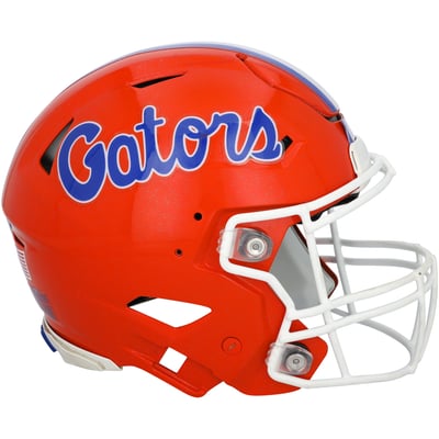 Florida Gators Fanatics Authentic Team-Issued Orange Riddell Helmet from the Football Program - Size XL - HH98514924