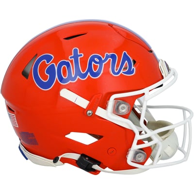Florida Gators Fanatics Authentic Team-Issued Orange Riddell Helmet from the Football Program - Size XL - HH98514925