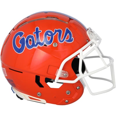 Florida Gators Fanatics Authentic Team-Issued Orange Schutt Helmet from the Football Program - Size XL - HH98514883