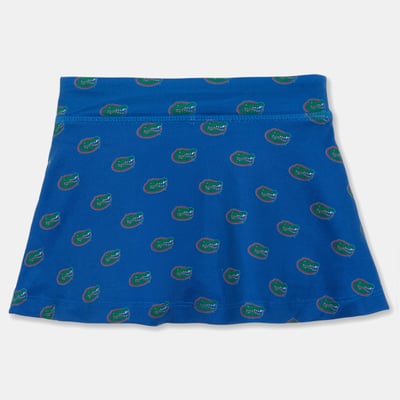 Florida Gators ZooZatz Girls Toddler All-Over Print Tennis Skort - Royal