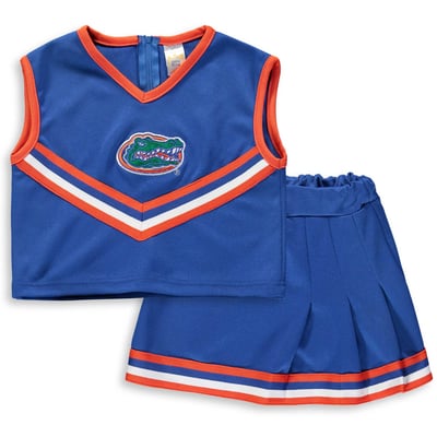  Florida Gators Little King Girls Youth Two-Piece Cheer Set - Royal
