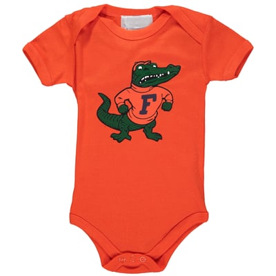 Florida Gators Two Feet Ahead Infant Big Logo Bodysuit - Orange

