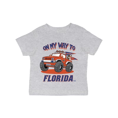 Florida Gators Vive La Fete Infant On My Way T-Shirt - Gray