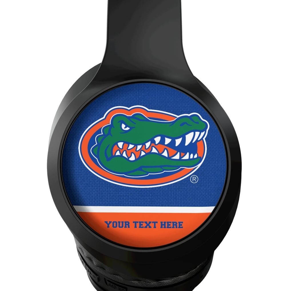 Florida Gators Keyscaper Personalized Endzone Solid Wireless Bluetooth Headphones With Case