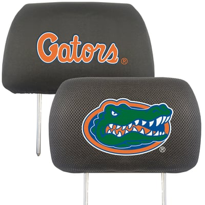 Florida Gators Logo Brands Car Head Rest Cover