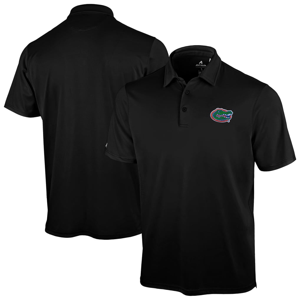 Florida Gators Antigua Unshakeable Solid Polo - Black