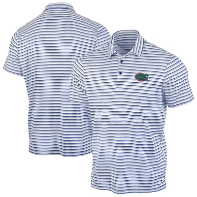 Florida Gators Antigua Space Stripe Polo - Royal