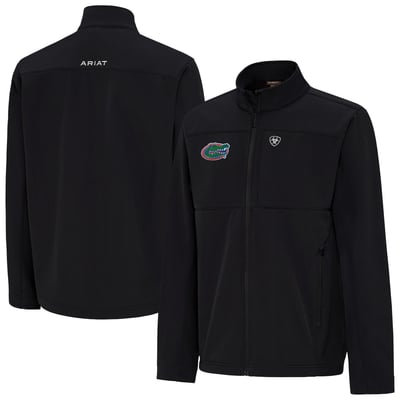  Florida Gators Ariat Full-Zip Vernon Softshell Jacket - Black