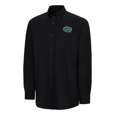  Florida Gators Ariat Wrinkle Free Classic Button-Down Shirt - Black