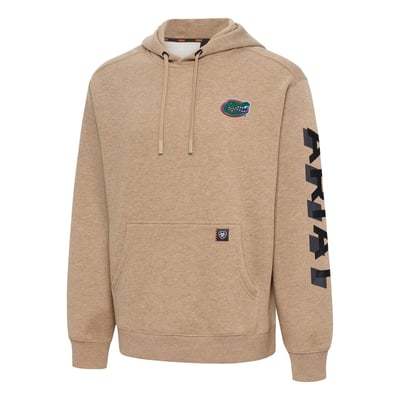  Florida Gators Ariat Rebar Lightweight Logo Hoodie - Oatmeal
