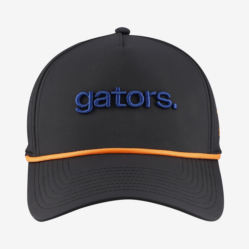  Florida Gators Branded Bills Statement Adjustable Rope Hat - Black