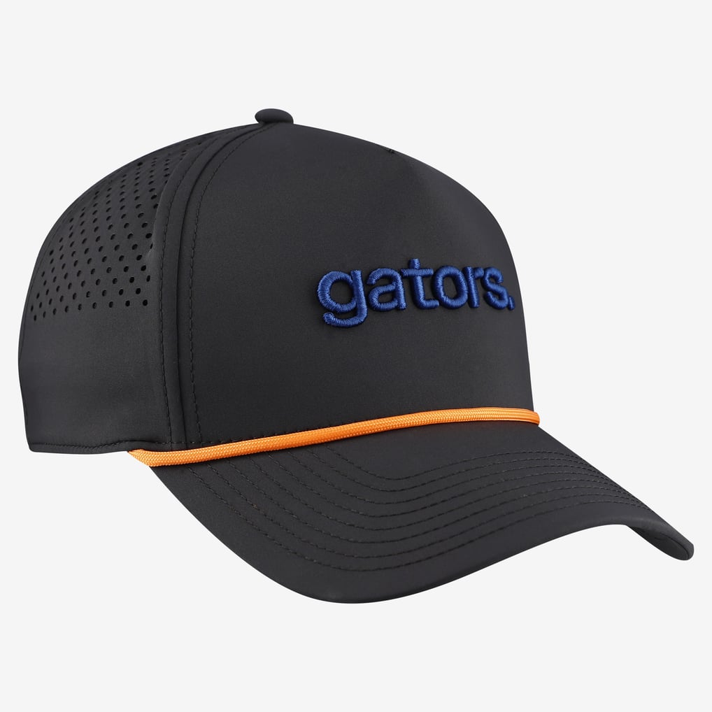  Florida Gators Branded Bills Statement Adjustable Rope Hat - Black