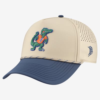  Florida Gators Branded Bills Classic Adjustable Rope Hat - Khaki/Navy