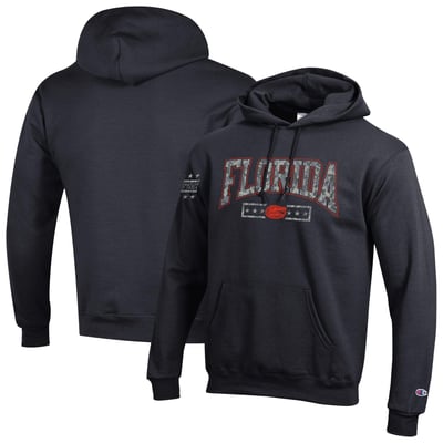 Florida Gators Champion Operation Hat Trick Camo Script Powerblend Fleece Hoodie - Black
