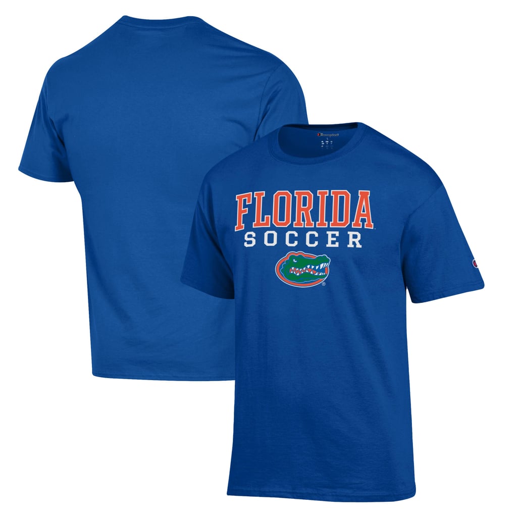 Florida Gators Champion Soccer Stack Logo T-Shirt - Royal