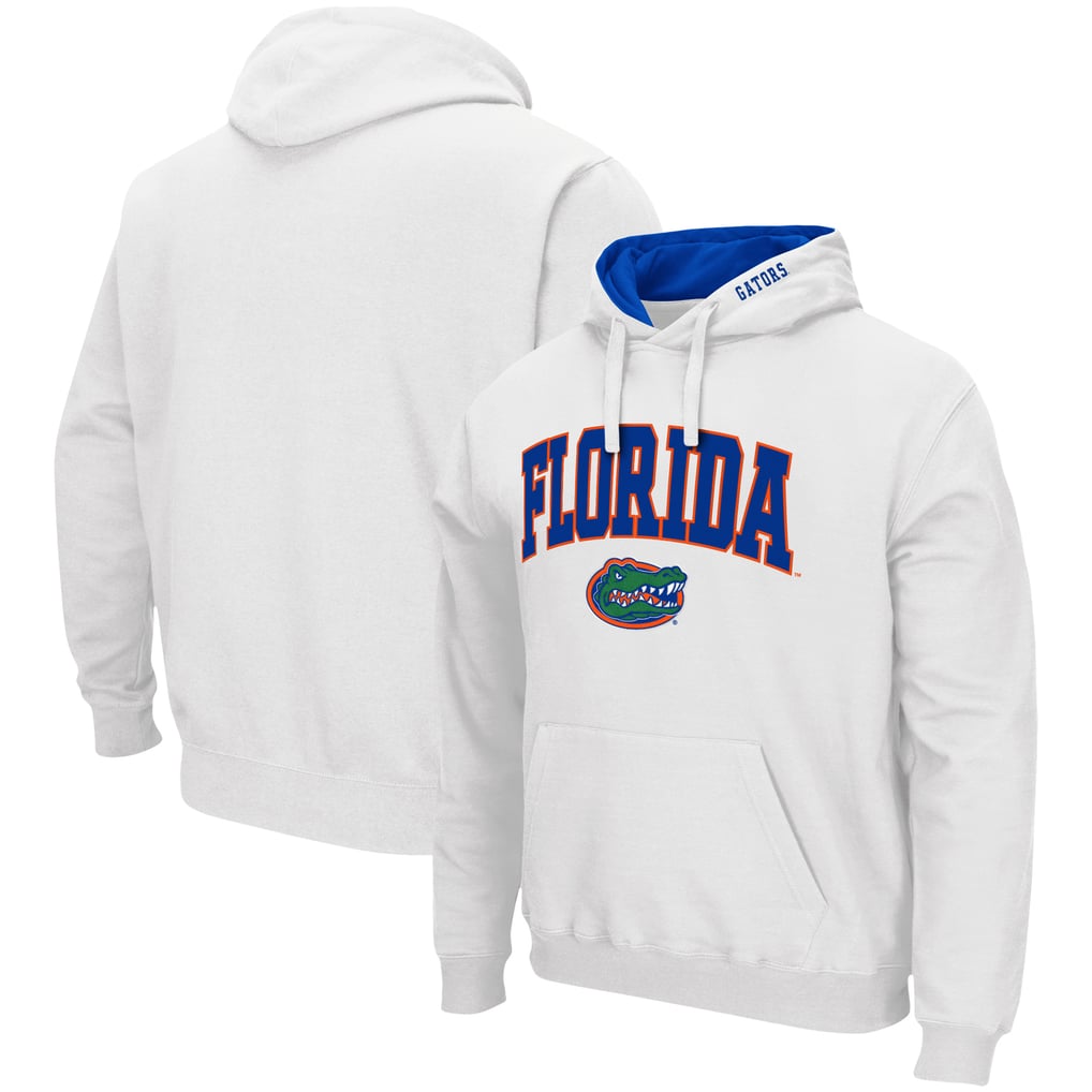 Florida Gators Colosseum Arch & Logo 3.0 Pullover Hoodie - White