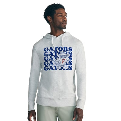 Florida Gators FAHERTY Sunwashed Slub Hoodie - Heather Gray