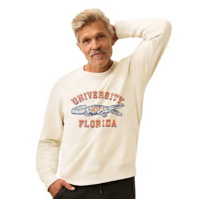 Florida Gators FAHERTY High Standard Fleece Sweatshirt - Tan