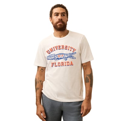 Florida Gators FAHERTY Sunwashed T-Shirt - White