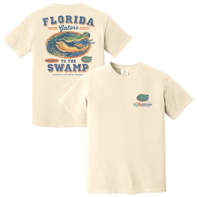  Florida Gators FloGrown Vintage Mascot T-Shirt - Cream
