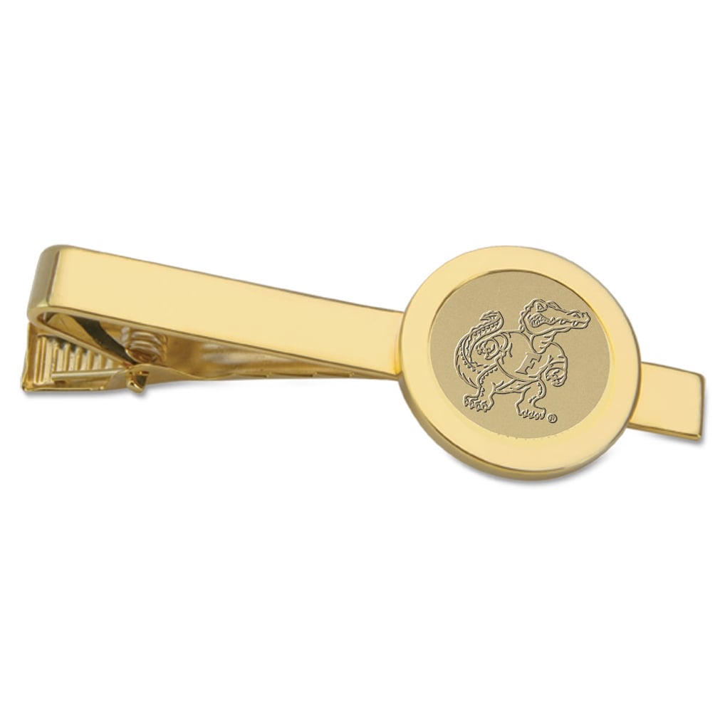 Florida Gators Gold Mascot Tie Bar