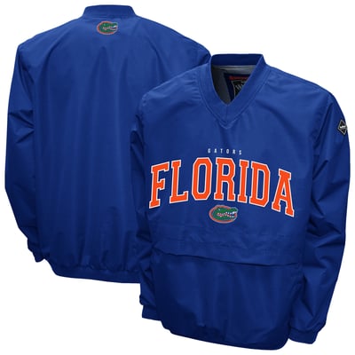 Florida Gators Franchise Club Windshell V-Neck Jacket - Royal