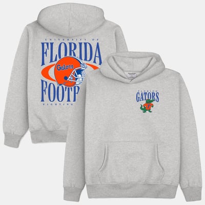  Florida Gators Homefield Football Heavyweight Hoodie - Gray