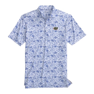  Florida Gators johnnie-O Tailgater 2.0 Polo - Royal