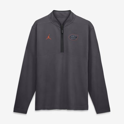  Florida Gators Jordan Brand Color Pop Victory Dri-FIT Half-Zip Pullover - Anthracite