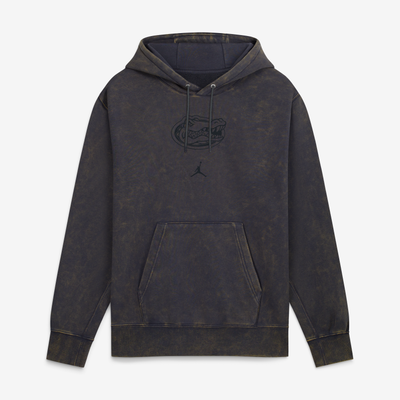  Florida Gators Jordan Brand Washed Club Fleece Pullover Hoodie - Anthracite