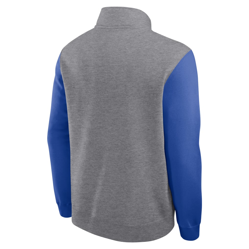 Florida Gators Jordan Brand Club Fleece Half-Zip Pullover - Heather Gray