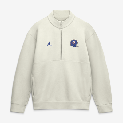 Florida Gators Jordan Brand 1966 Throwback 24.7 Fleece Half-Zip Pullover - Natural