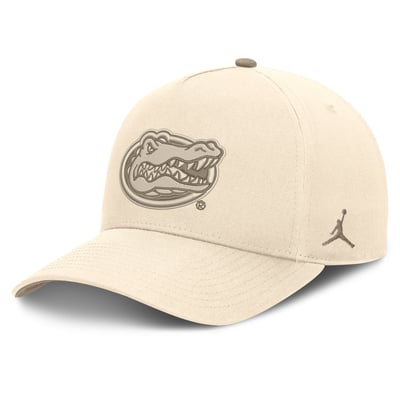 Florida Gators Jordan Brand Rise Adjustable Hat - Natural