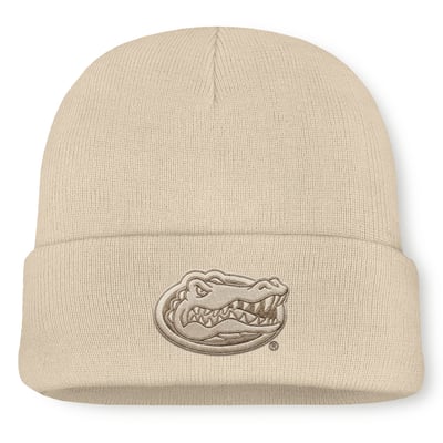 Florida Gators Jordan Brand Utility Cuffed Knit Hat - Natural