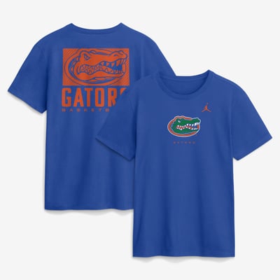  Florida Gators Jordan Brand Courtside Dri-FIT T-Shirt - Royal