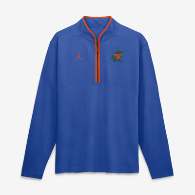  Florida Gators Jordan Brand Courtside Victory Dri-FIT Half-Zip Pullover - Royal