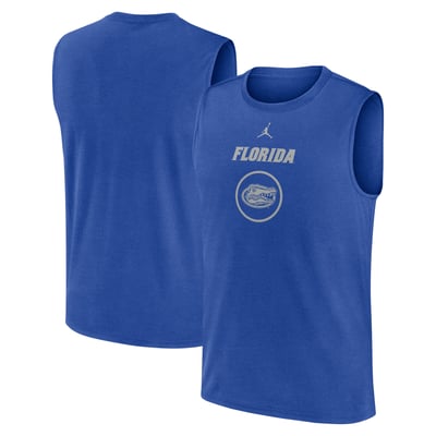 Florida Gators Jordan Brand On-Court Basketball Practice Legend Sleeveless T-Shirt - Royal