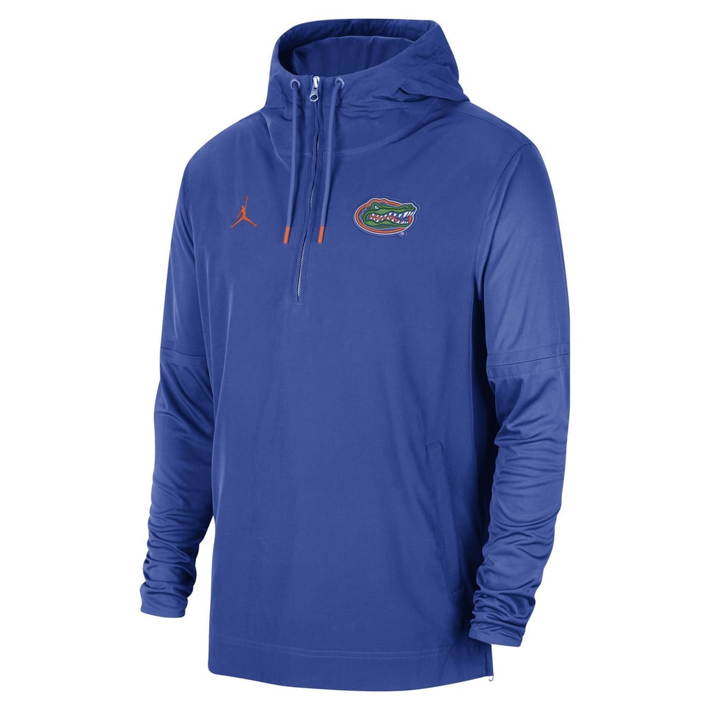 Florida Gators Jordan Brand Player Half-Zip Jacket - Royal