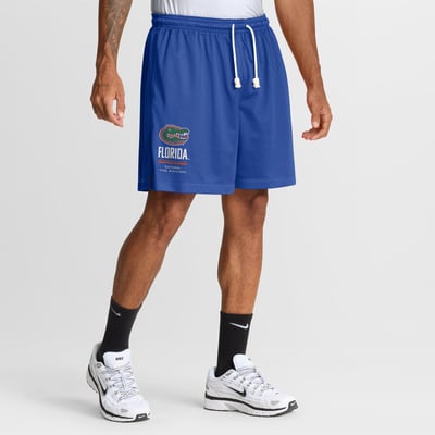  Florida Gators Jordan Brand Sideline Reversible Dri-FIT Shorts - Royal/Anthracite