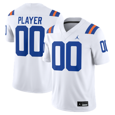 Florida Gators Jordan Brand Alternate NIL Pick-A-Player Game Jersey - White