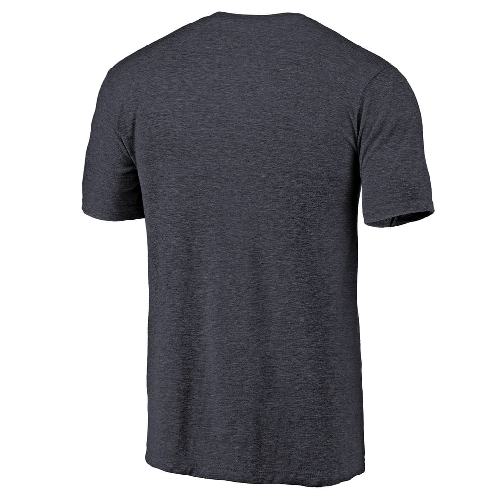 Florida Gators Left Chest Distressed Logo Tri-Blend T-Shirt - Navy Heathered